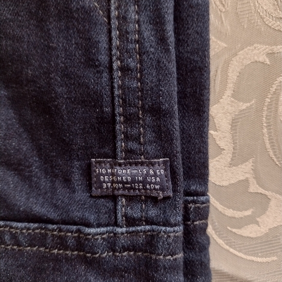 Signature Levi Strauss Girls Large Jean - Picture 9 of 9